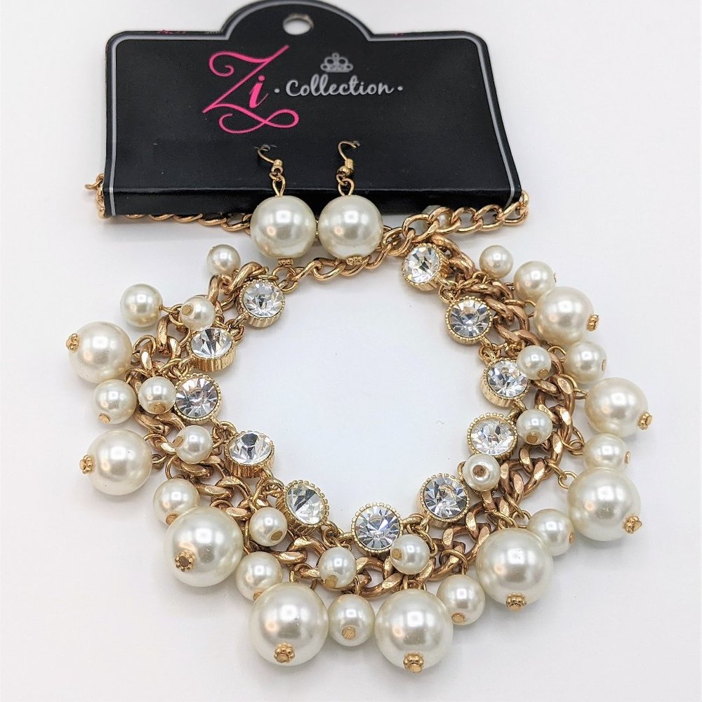 Zi Collection Signature Series Idolize Necklace and Earrings Paparazzi Set